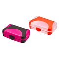 Its Academic Multi-Purpose Pencil Boxes, Pink and Orange, PK2 91160-PKOG-2PK